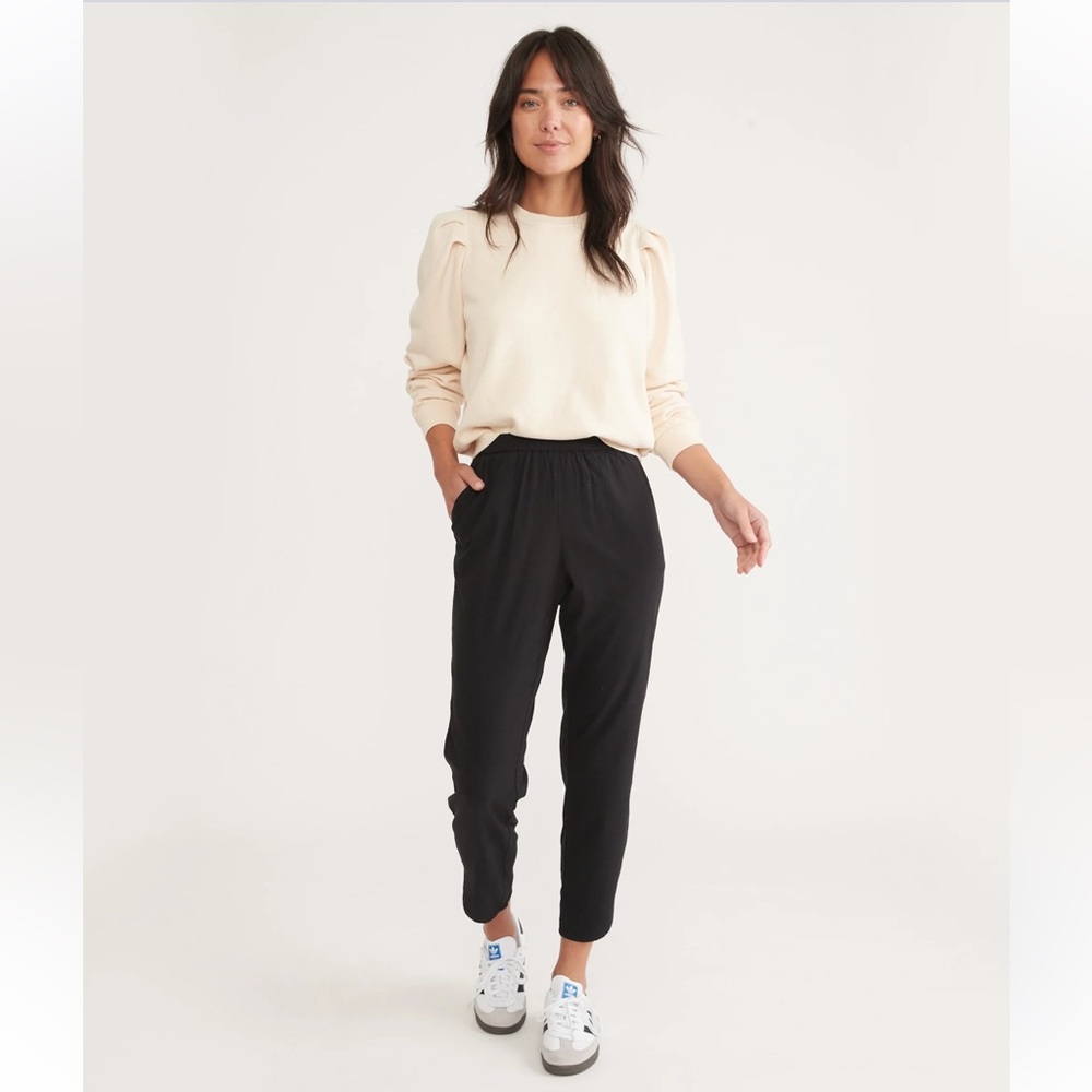 Marine Layer Black Jogger Pants